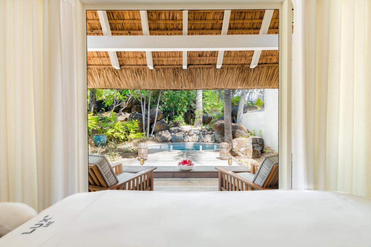 Lux* Grand Gaube Resort & Villas Екстер'єр фото View from a bedroom