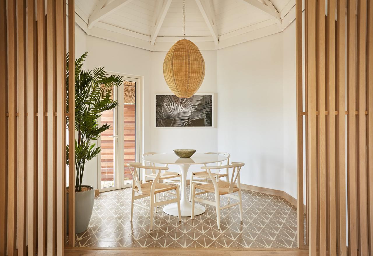 Lux* Grand Gaube Resort & Villas Екстер'єр фото Dining room